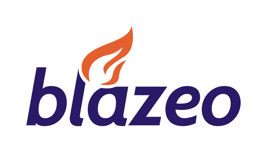 Blazeo Logo_For Print_RGB_Solid Full Lockup - Horizontal - Full Color - On Light - Transparent - 2023